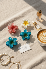 Large Flower Hair Claw Clip