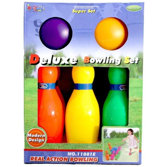 Deluxe Bowling Set - Real Action Bowling